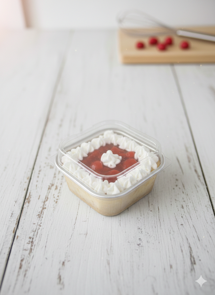 Mini CheeCake con fresas Naturales